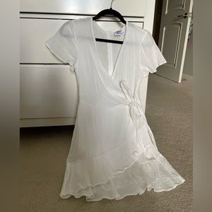 Princess Polly light summer wrap dress